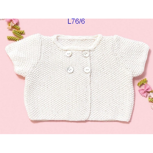 Modèle Veste bébé Laine Katia coton Cotton Cashmere