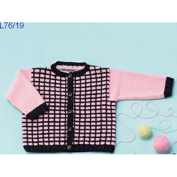 Modèle Cardigan bébé Laine Katia coton Mississippi 3