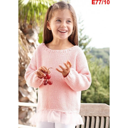 Modele Tricot Pull Fille 4 Ans Gratuit