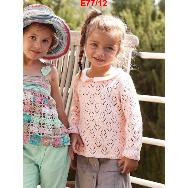 Tricot girly : un pull pour petite fille sage - SuperMadame