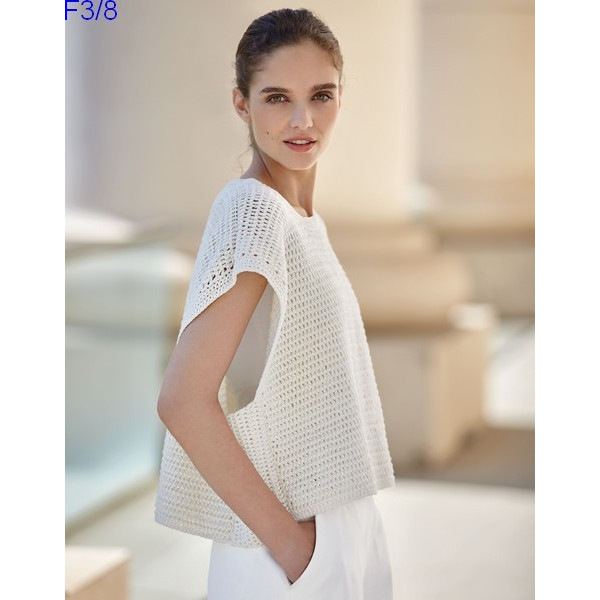 Modèle Top Femme Laine Katia Concept coton All Seasons Cotton