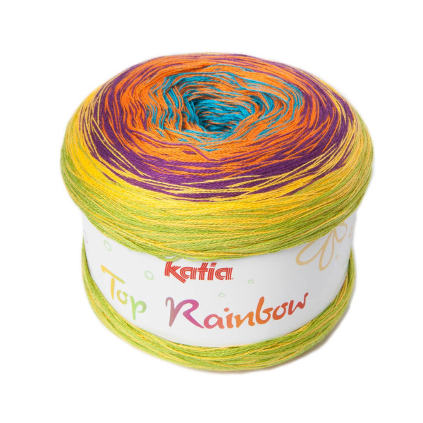 Laine Katia Coton Top Rainbow