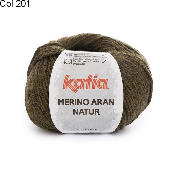 Laine Katia Merino Aran Natur