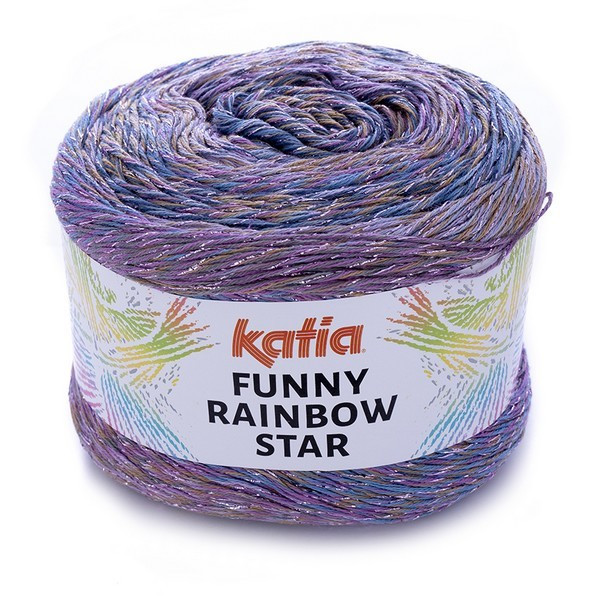 Laine Katia Coton Funny Rainbow Star