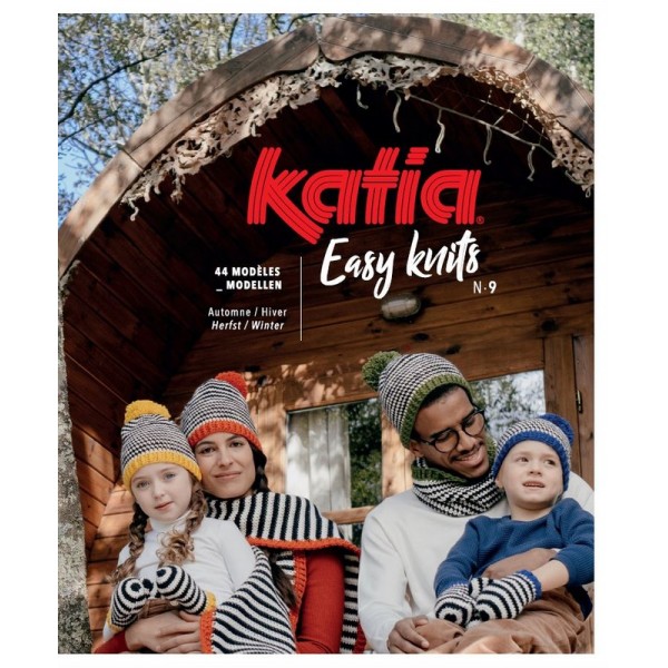 Catalogue Katia Débutantes Easy knits n°9