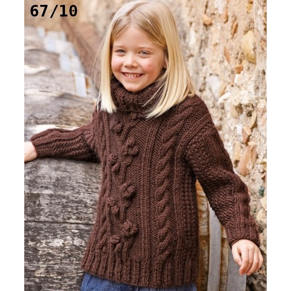 LAINE KATIA  PERU PULL ENFANT