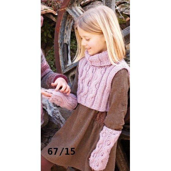 LAINE KATIA PERU MANCHETTES ET PULL ENFANT