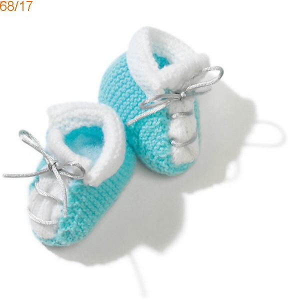 Modèle Chaussons Bébé Laine Katia Peques