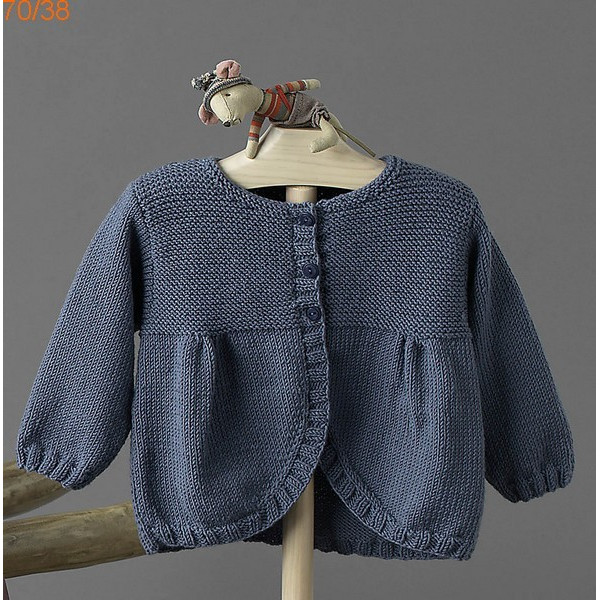 Modèle Veste Bébé Laine Katia Merino baby