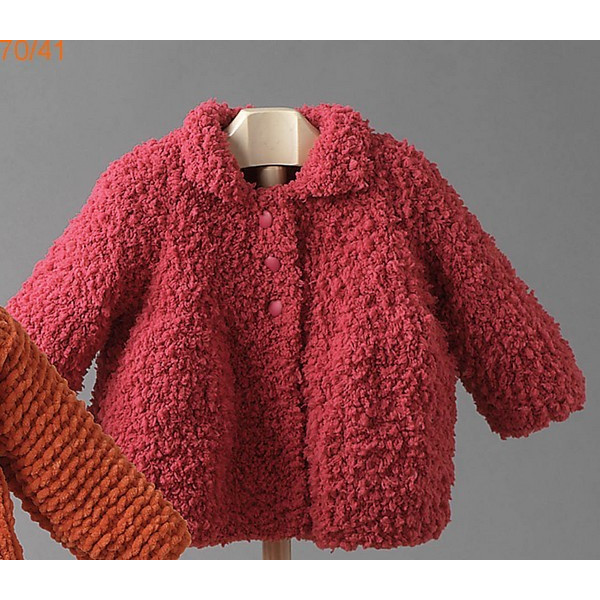 Modèle Manteau Bébé Laine Katia Bombon