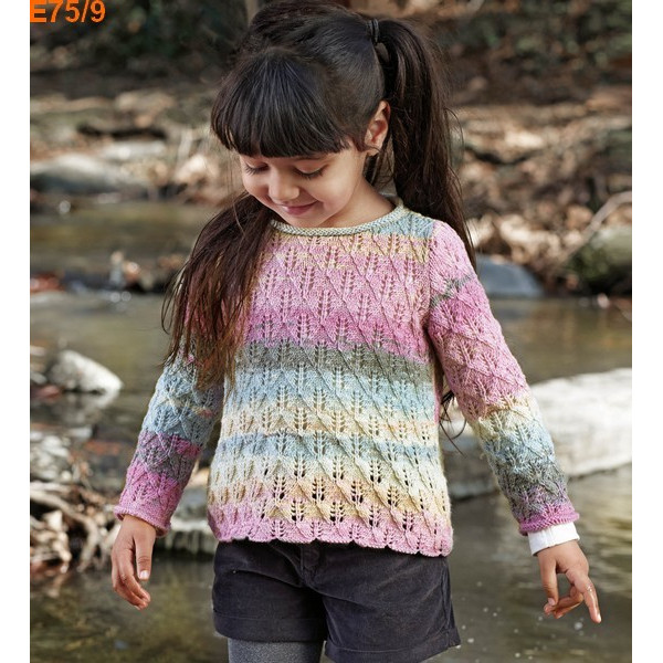 Modèle à tricoter gratuit Bonnet fille Laine Katia Merino Baby Plus