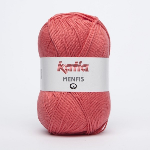 Pelote Coton KATIA Menfis 100gr coloris sur demande par mail